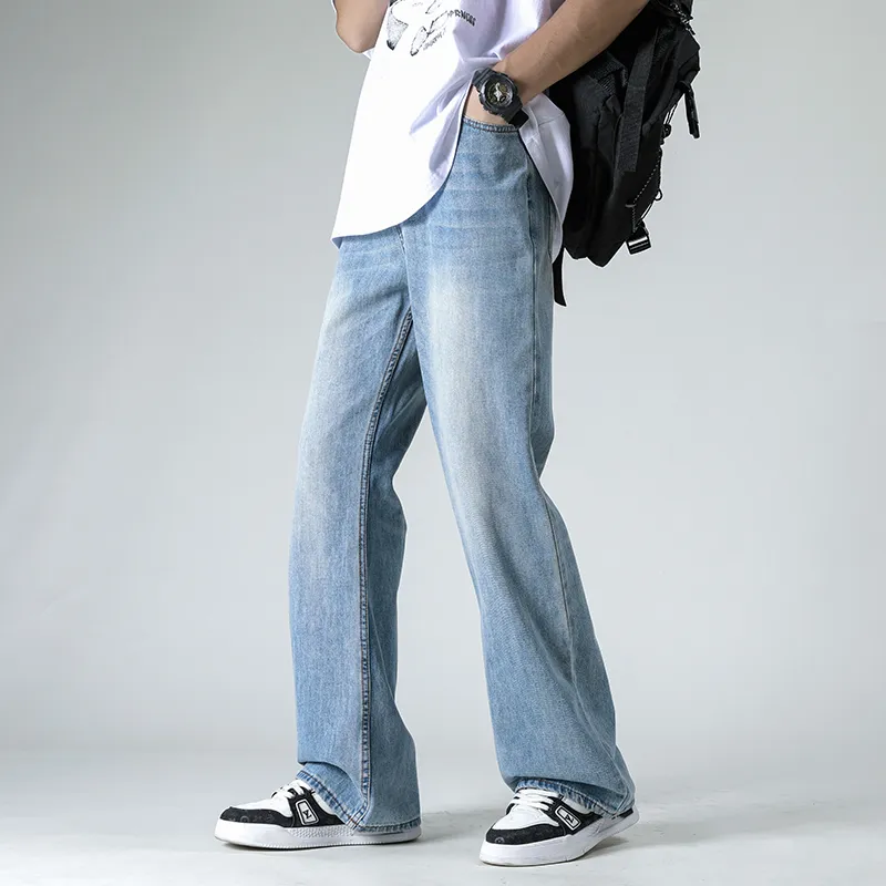 Aolx Jeans Unisex Light Blue-4