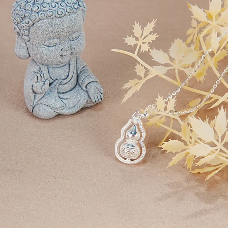 FUSSEM 999 Fine Silver Necklaces Unisex-2