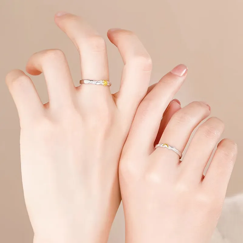FUSSEM Colored Gemstone Rings Unisex-2