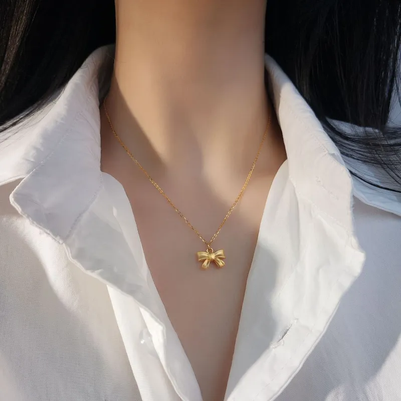 FUSSEM S925 Silver Necklaces Women's-3