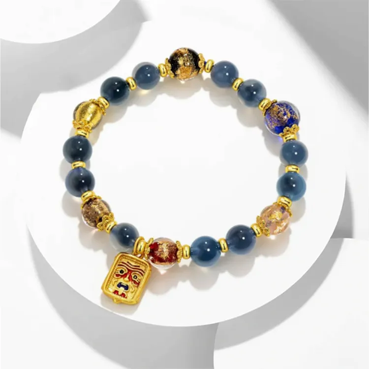 FUSSEM Colored Glaze Bracelets Women's-3