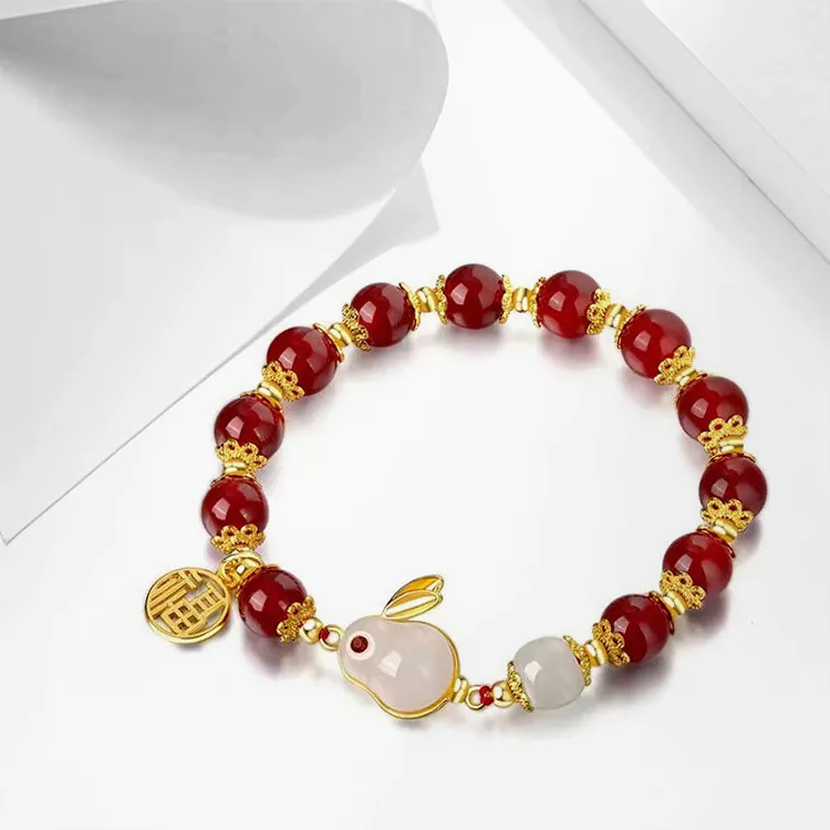 FUSSEM Jade Bracelets Women's-1