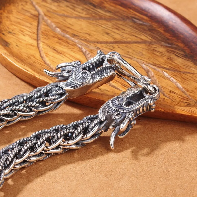 FUSSEM S999 Fine Silver Bracelets Men's-2