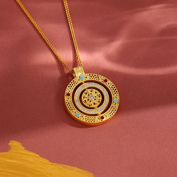FUSSEM Necklaces Women's-2