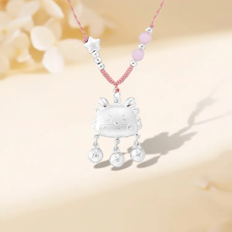 FUSSEM S999 Fine Silver Necklaces Women's-1