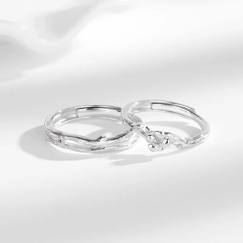 FUSSEM 999 Fine Silver Rings Unisex-4