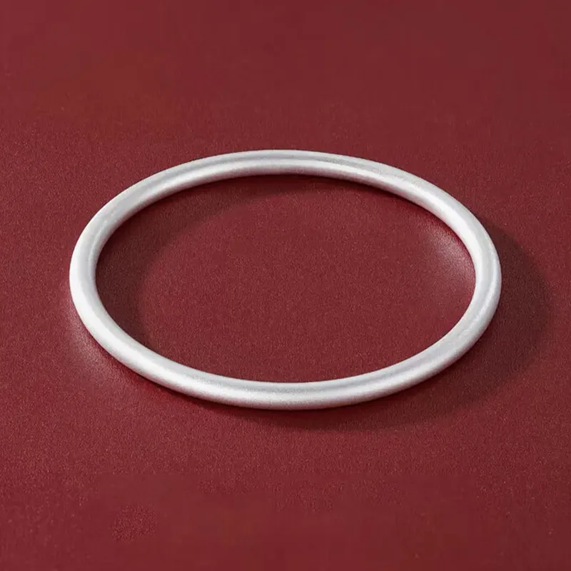 FUSSEM S999 Fine Silver Sterling Silver Bracelets Unisex-2