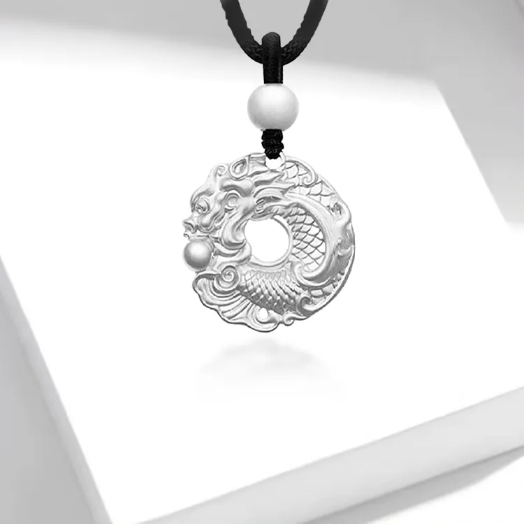 FUSSEM 925 Sterling Silver Necklaces Unisex-3