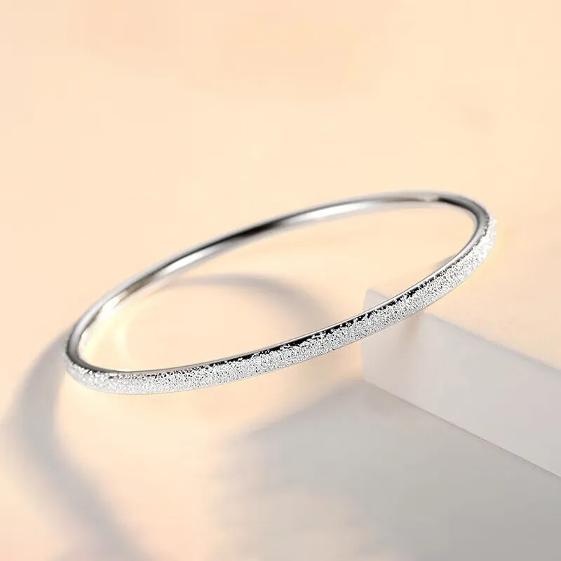 FUSSEM S999 Fine Silver Bangles Women's-1