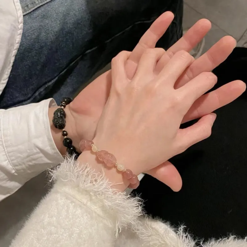 FUSSEM Crystal Jade Bracelets Unisex-4