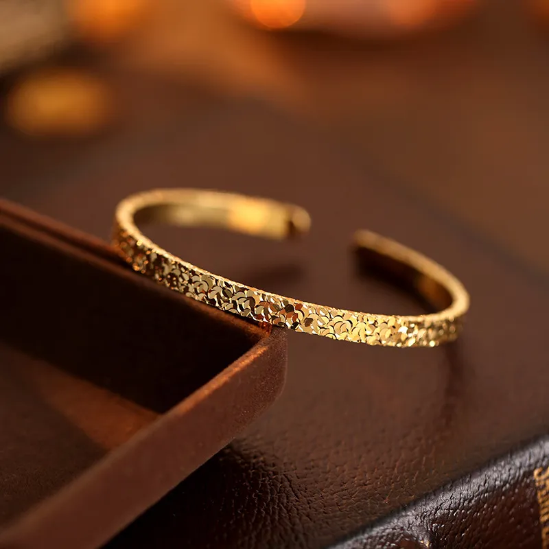 FUSSEM 999 Fine Silver Bangles Unisex-3