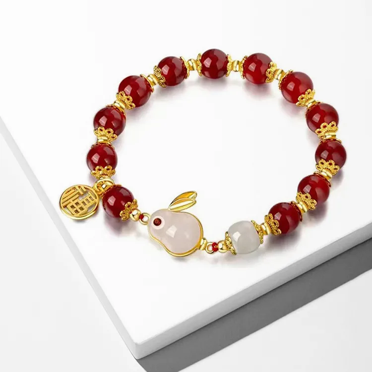FUSSEM Jade Bracelets Women's-3