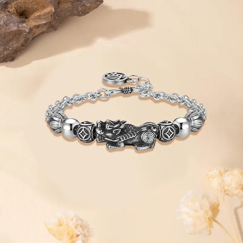 FUSSEM S99 Silver Bracelets Unisex-1