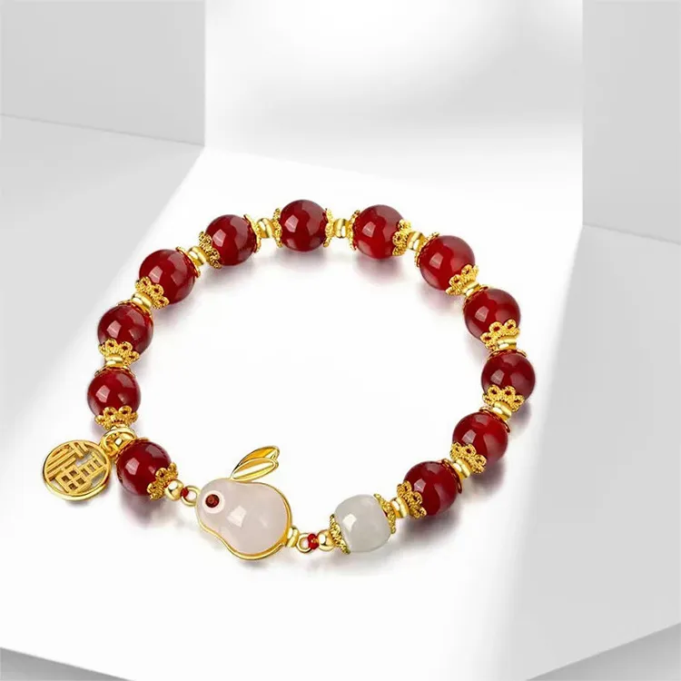 FUSSEM Jade Bracelets Women's-2
