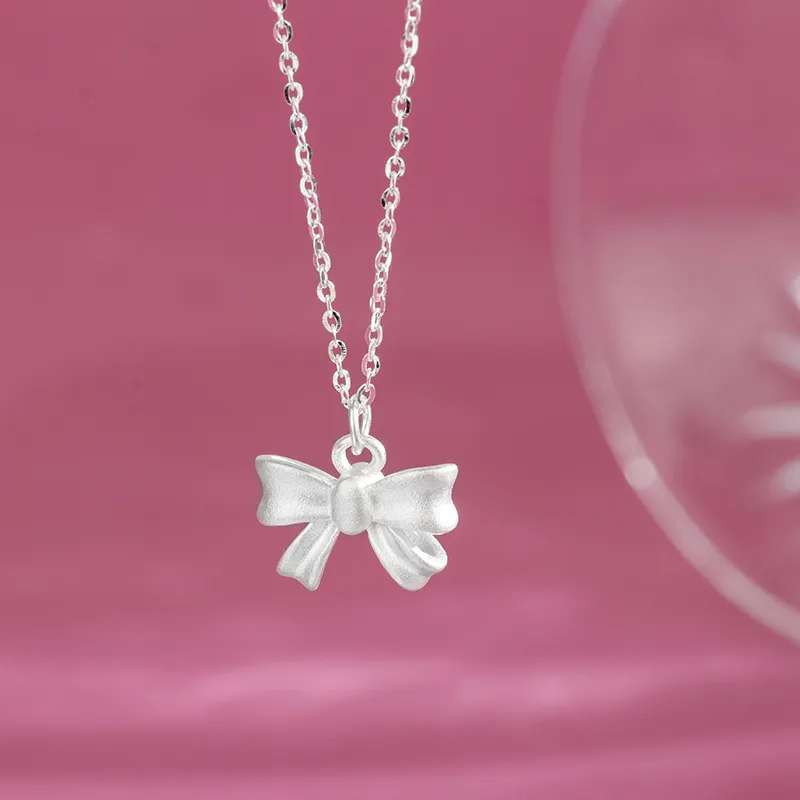 FUSSEM S925 Silver Necklaces Women's-5