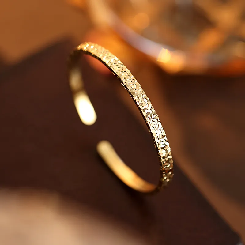FUSSEM 999 Fine Silver Bangles Unisex-4