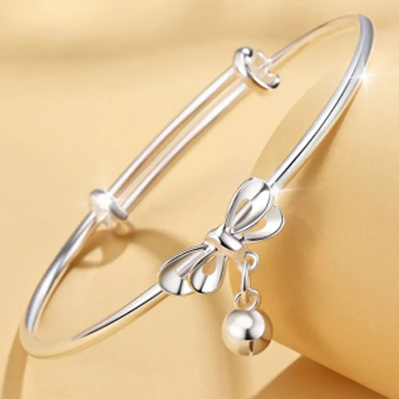 FUSSEM S999 Fine Silver Bangles Women's-1