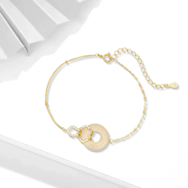 FUSSEM Colored Glaze Bracelets Women's-3
