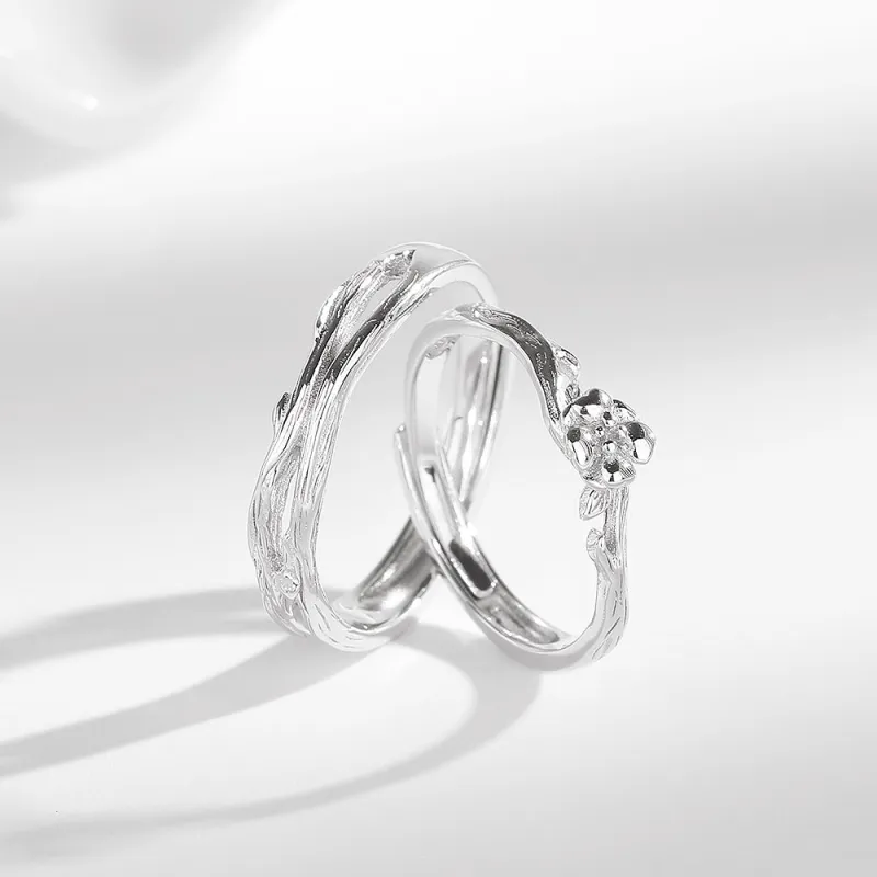 FUSSEM 999 Fine Silver Rings Unisex-3