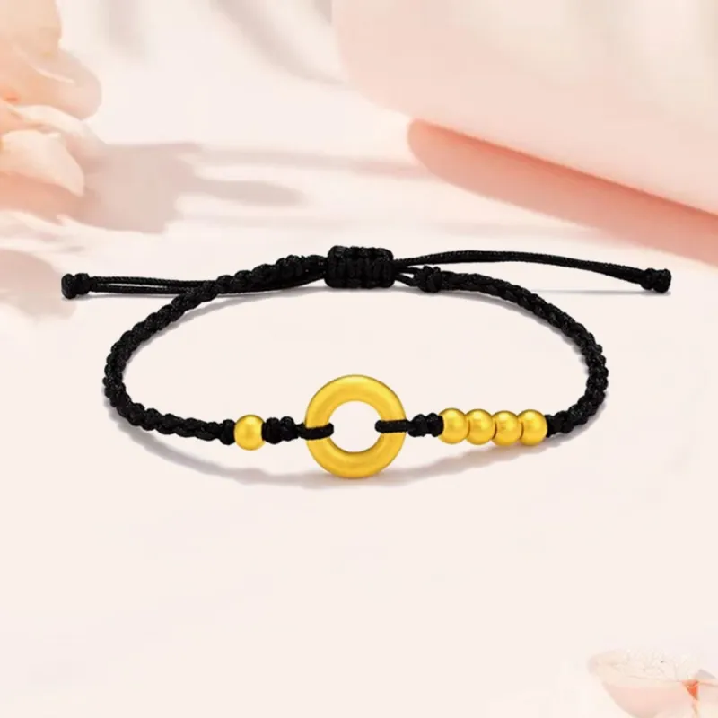 BHI Alloy Braided Rope Bracelets Unisex-5