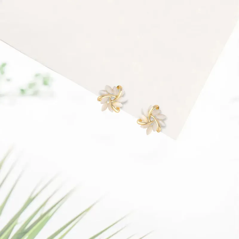 BHI Alloy Stud Earrings Women's-1