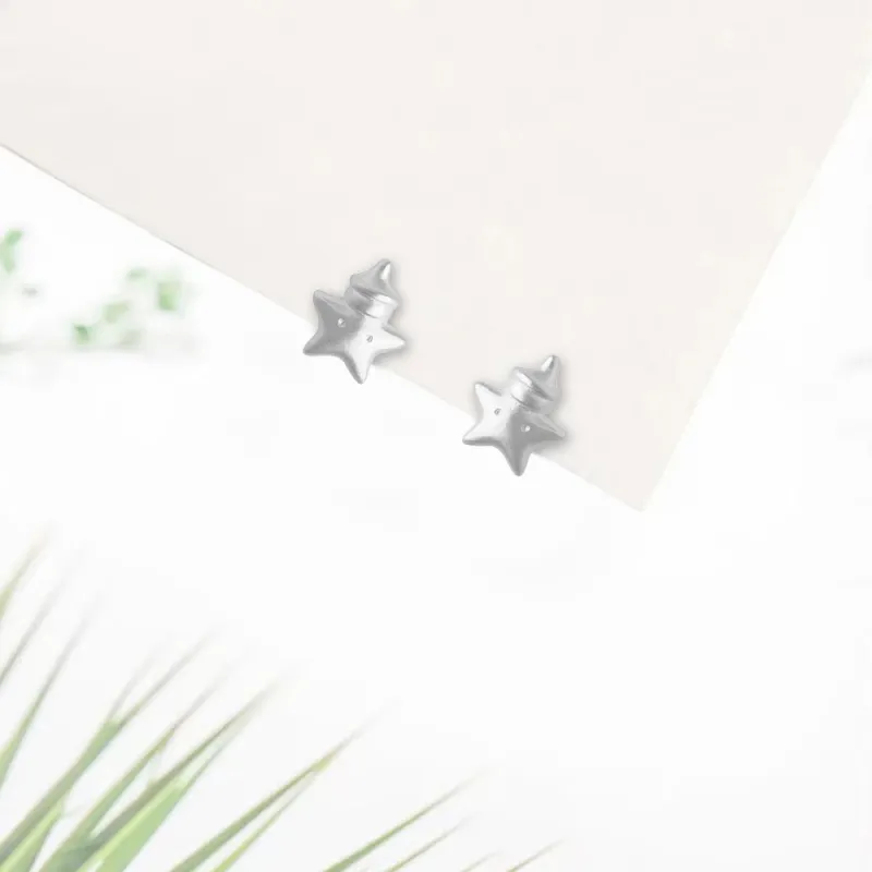 BHI Alloy Stud Earrings Women's-2