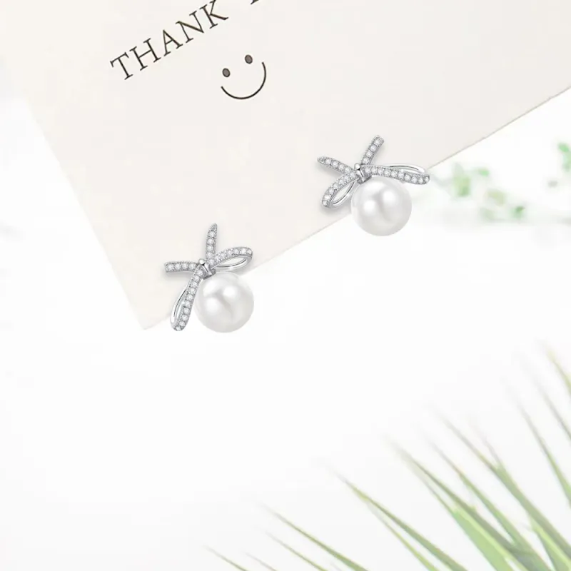 BHI Alloy Stud Earrings Women's-1