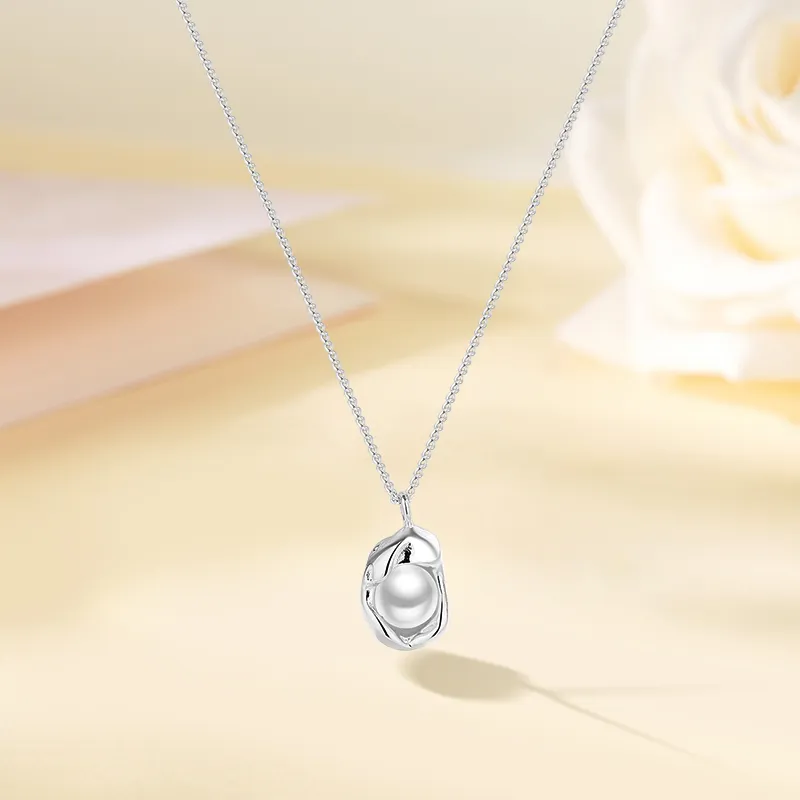 BHI Alloy Artificial Pearl Necklaces Women's-1