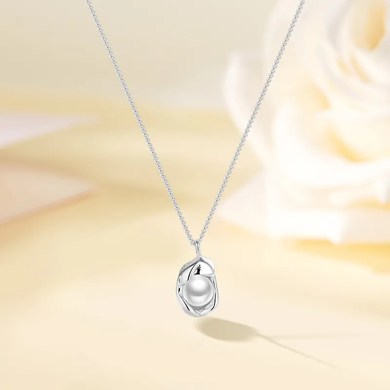 BHI Alloy Artificial Pearl Necklaces Women's-2