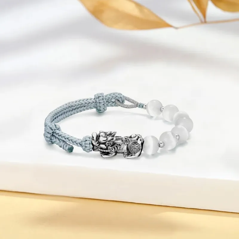 BHI Colored Glaze Jade Bracelets Unisex-3