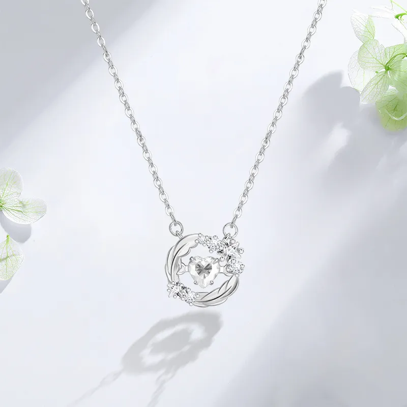 BHI Colored Zircon Necklaces Women's-6