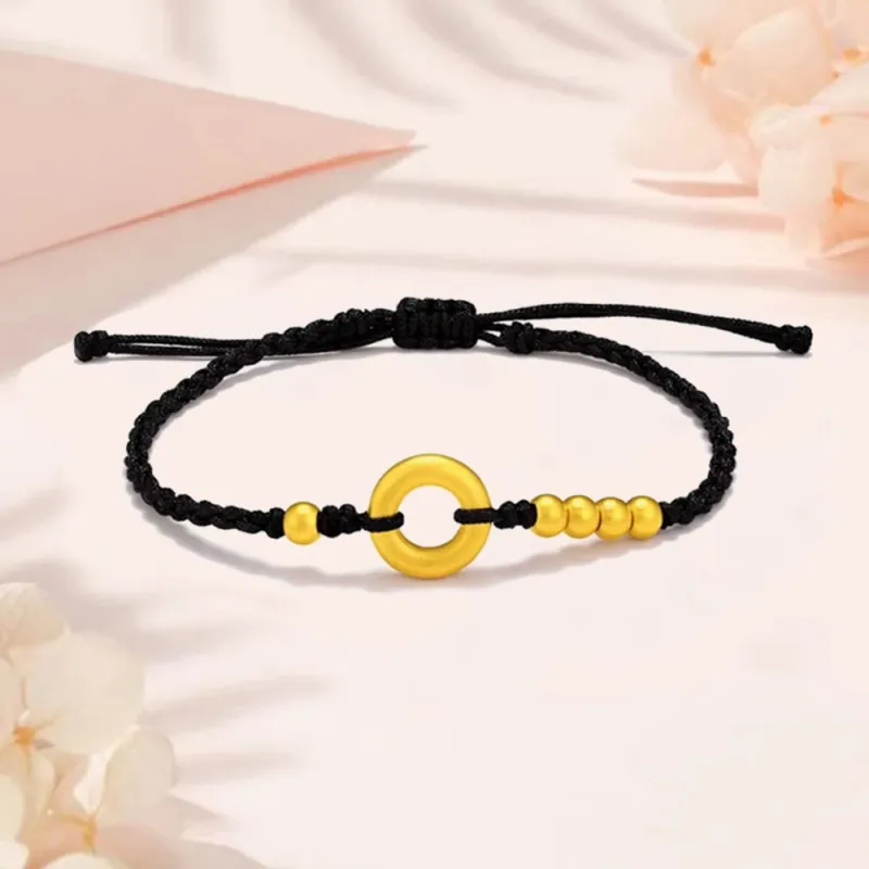 BHI Alloy Braided Rope Bracelets Unisex-3