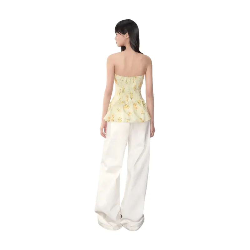 MTHE Strapless Tops Women's-8