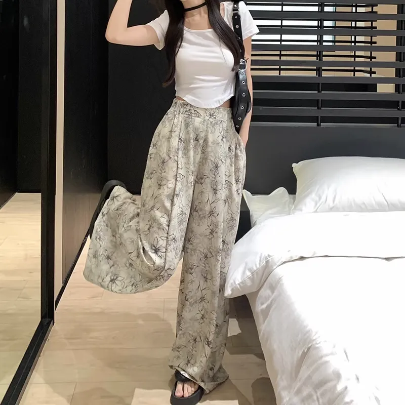 MTHE Casual Pants Women's White-4