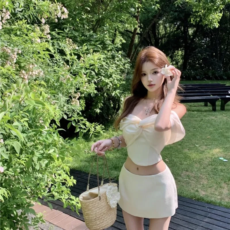 MTHE Two Piece Skirt Sets Women's-8