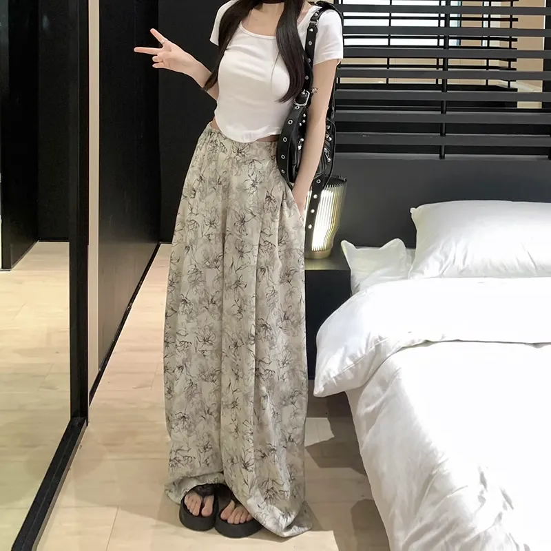 MTHE Casual Pants Women's White-3