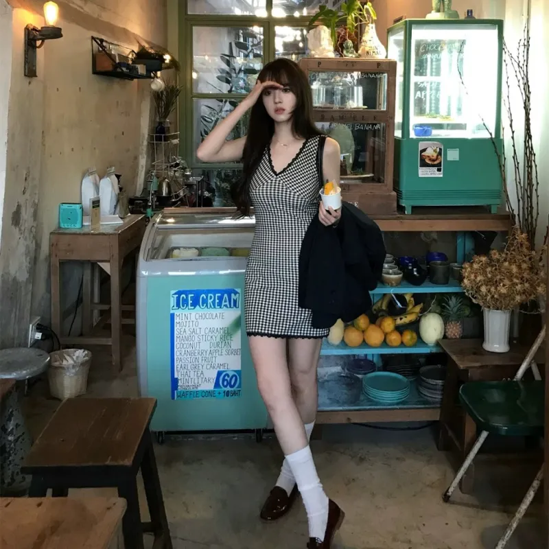 MTHE Sleeveless Dress Women's Black-4