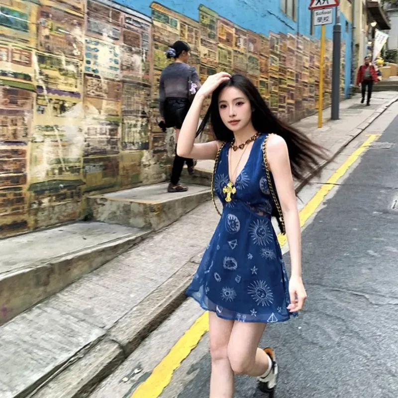 MTHE Sleeveless Dresses Women's-3
