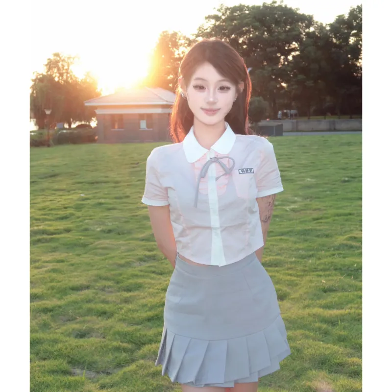 MTHE Two Piece Skirt Sets Women's-2