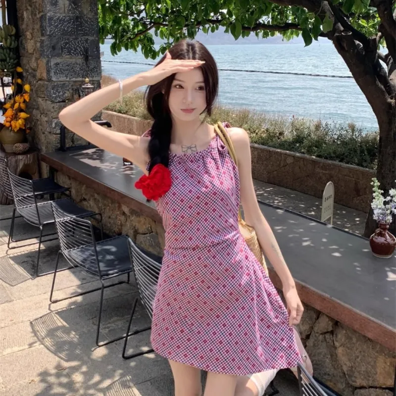 MTHE Sleeveless Dresses Women's-4