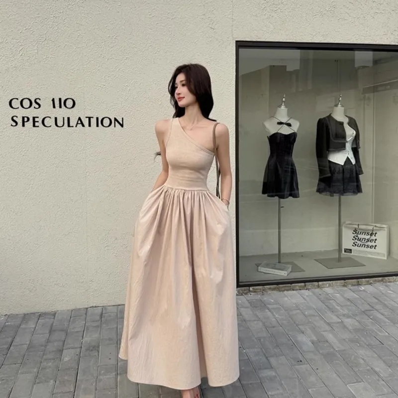MTHE Sleeveless Dresses Women's-8