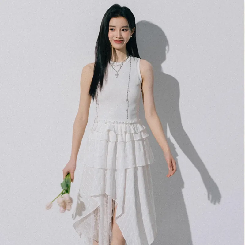 MTHE Sleeveless Dresses Women's-4