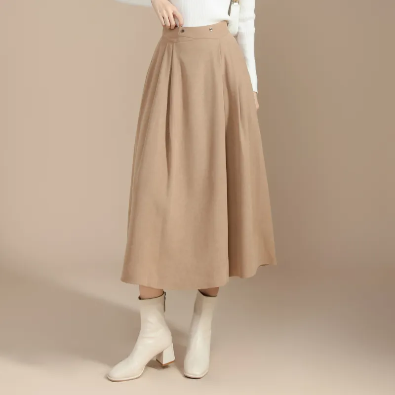 SMEN Casual Long Skirts Women's-2