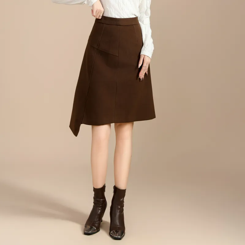 SMEN Casual Long Skirts Women's-13