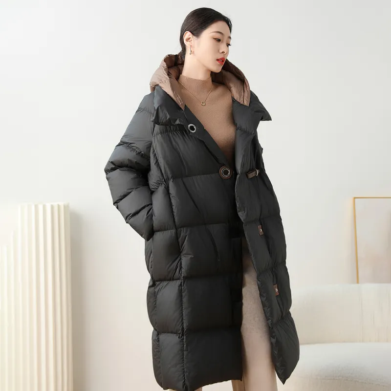 SMEN Down Jackets Women's Black-6