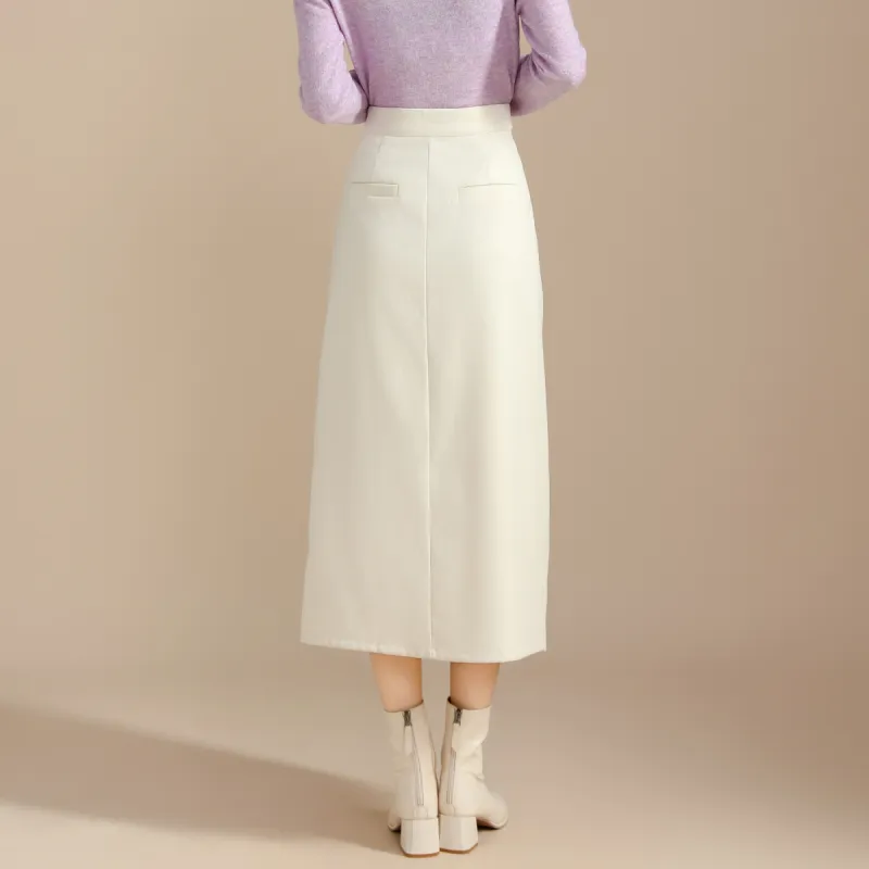SMEN Casual Long Skirts Women's-15