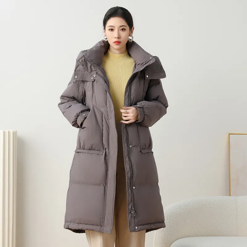 SMEN Down Jackets Women's Gray-1