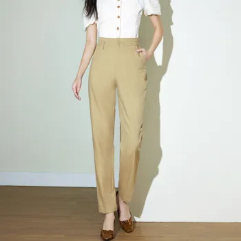 SMEN Casual Pants Women's Khaki