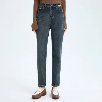 SMEN Jeans Women's Dark Blue