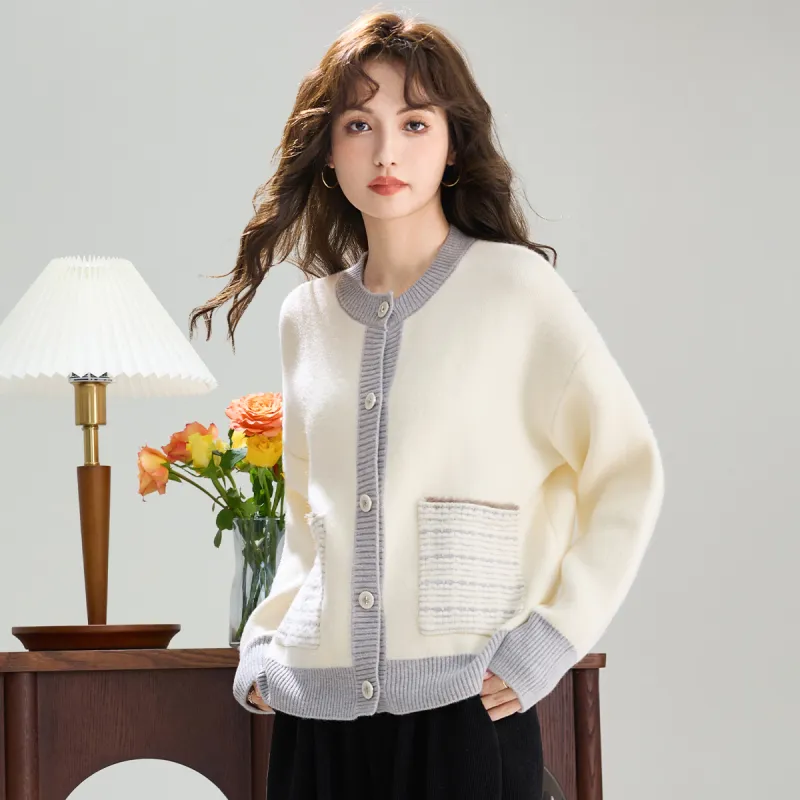 SMEN Knitwear Women's Beige-6